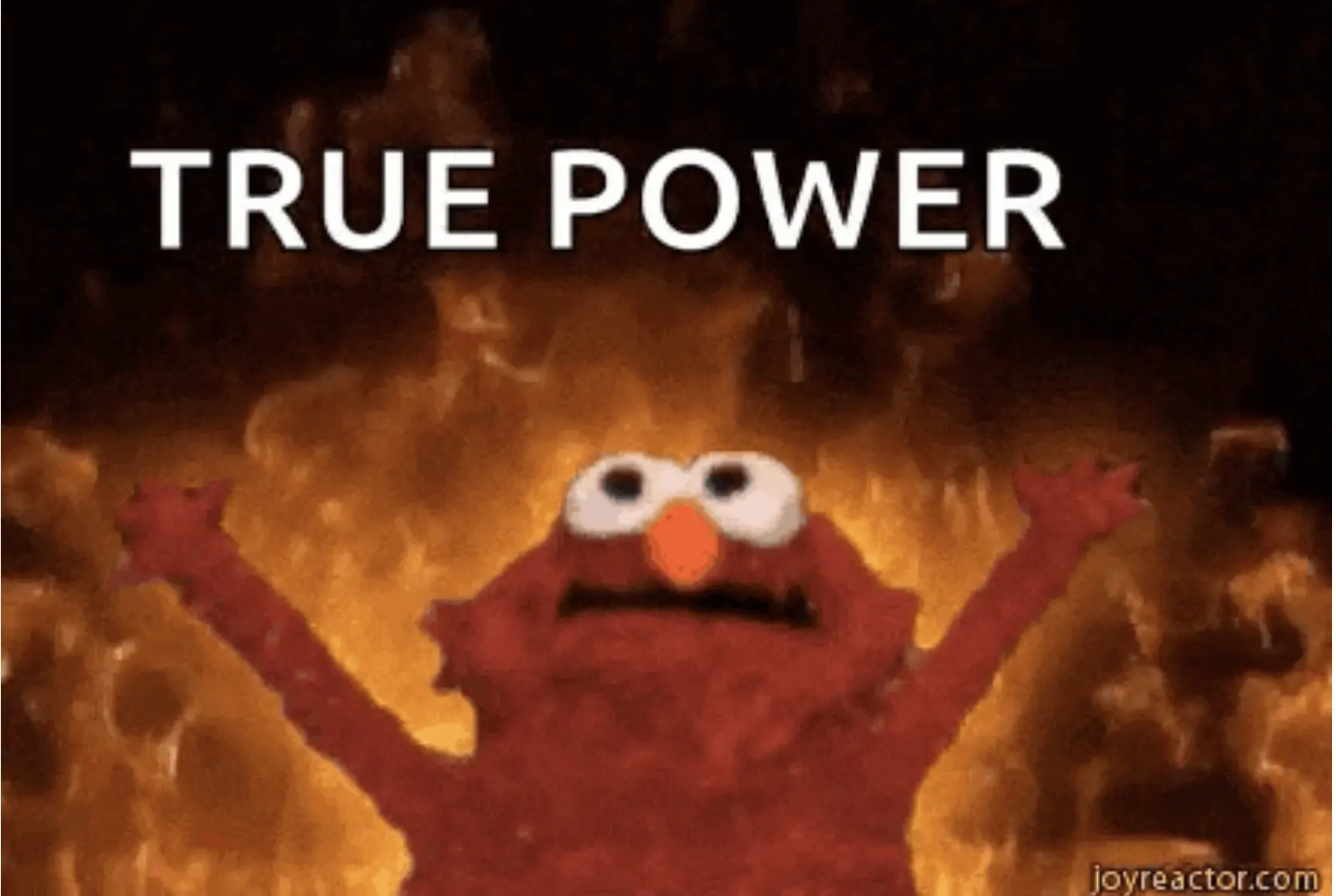 Elmo with too much power